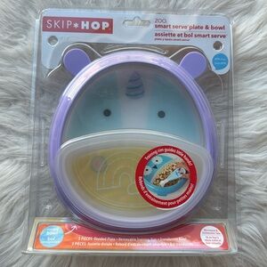 Skip hop unicorn plate new